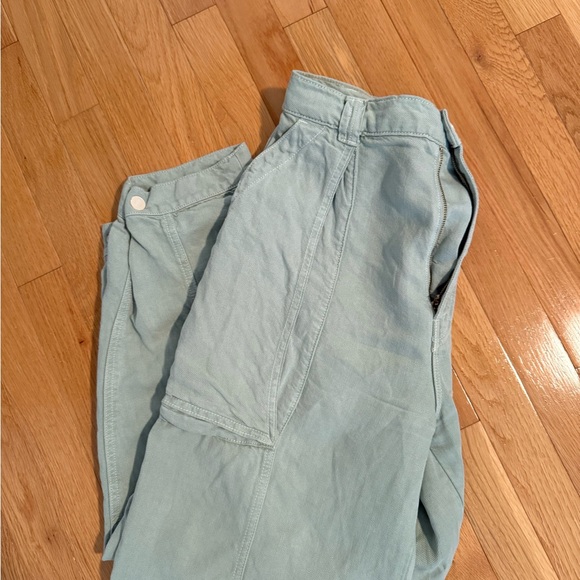 MOTHER green parachute denim - Picture 2 of 3